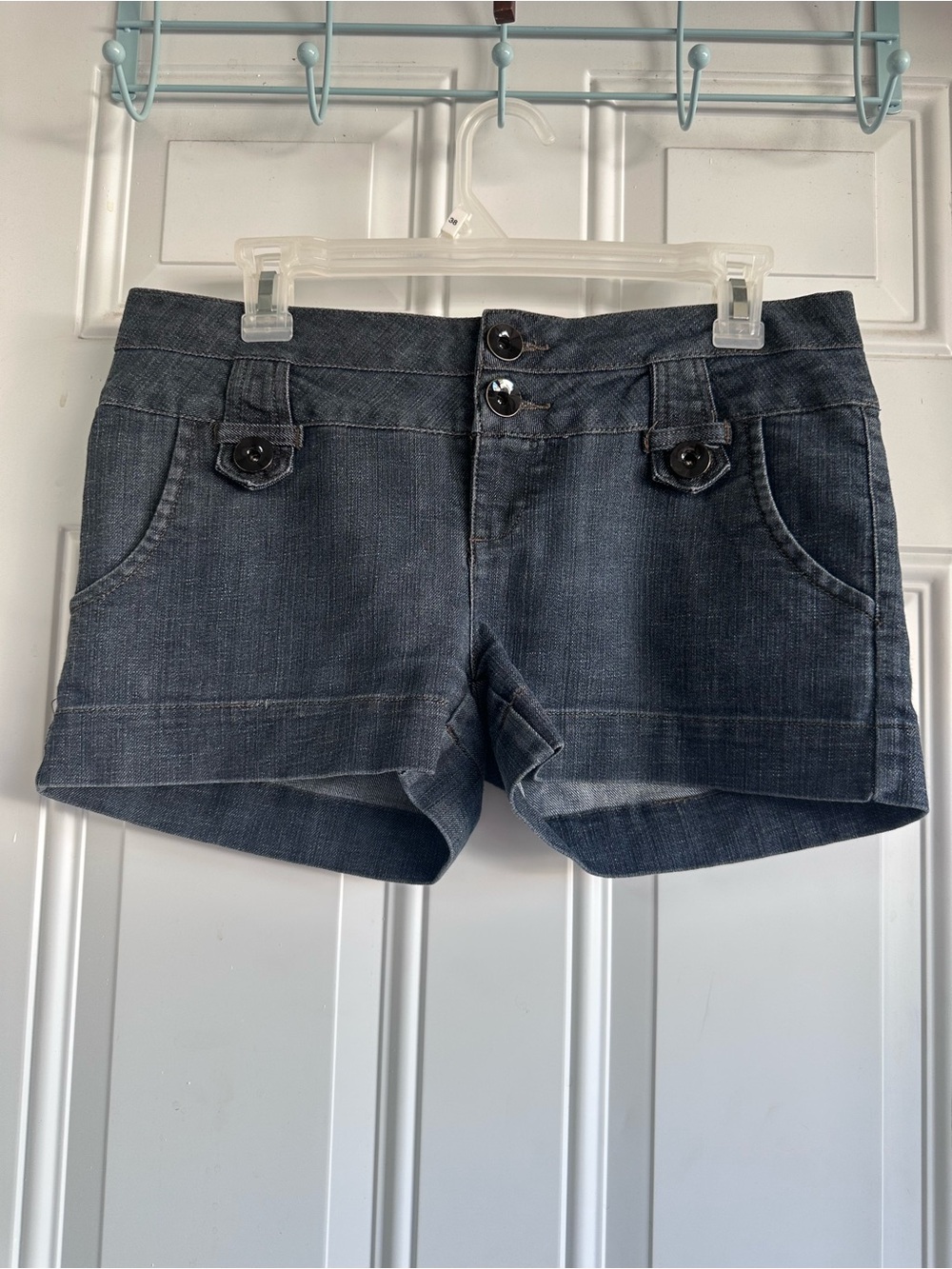 Women’s Dark Denim Shorts -